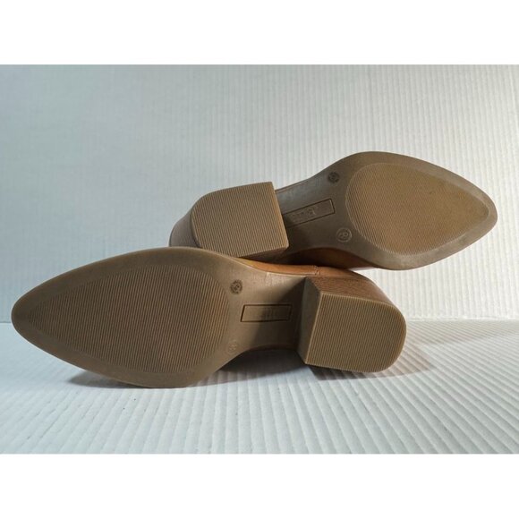 ANA Brown Heeled Boots, Ankle Boots, Booties - Picture 4 of 5